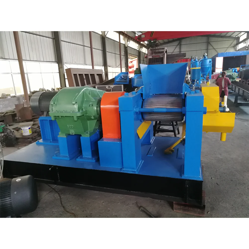 
High Output Automatic Waste Rubber Tire Recycling Machinery Equipment 