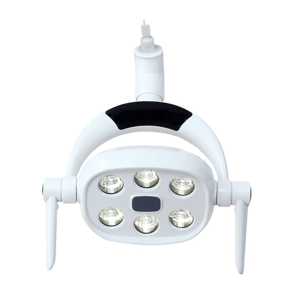 Dentists  Operating Lamp for Dental Chair Unit Double Color Temperature Light LED Dental Dentist Ceiling 6PCS LEDs