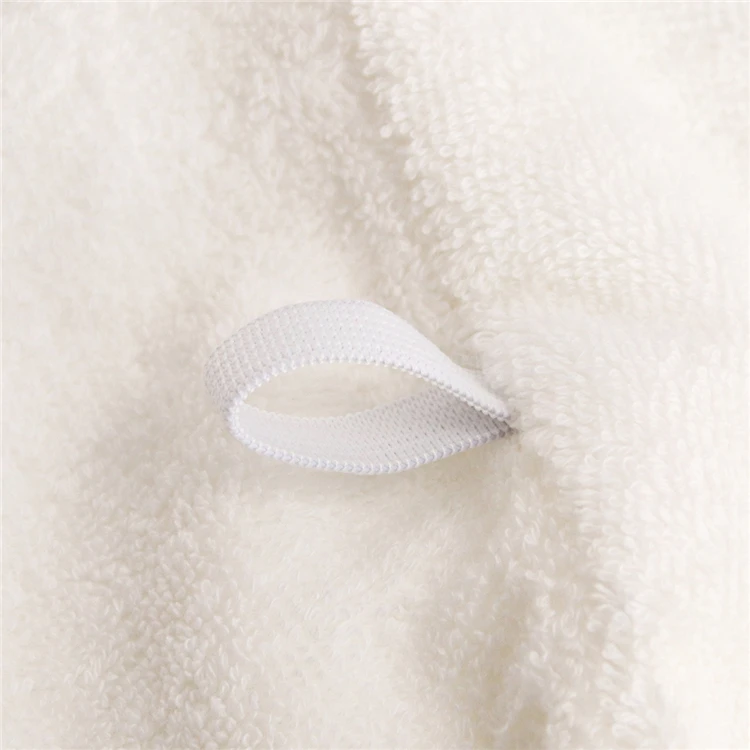 Eco Friendly Customized 100% Organic Cotton Hair Drying Head Towel Wraps Hair Towel Cap for Women