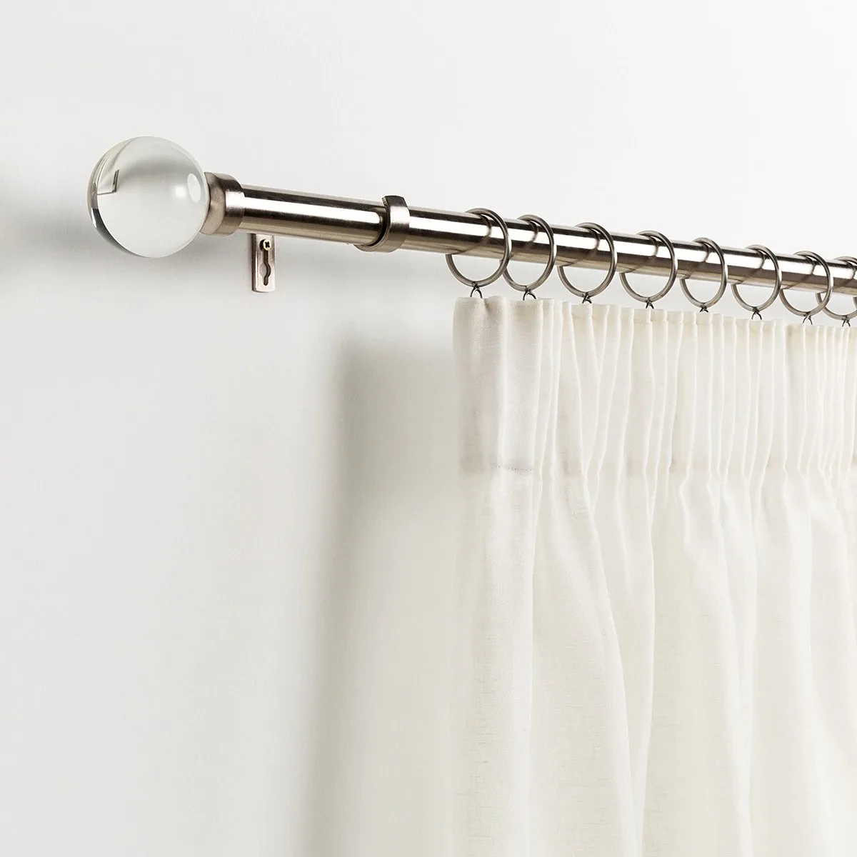 decorative crystal curtain poles finials glass crystal drapery rods finials elegant curtain rod accessories