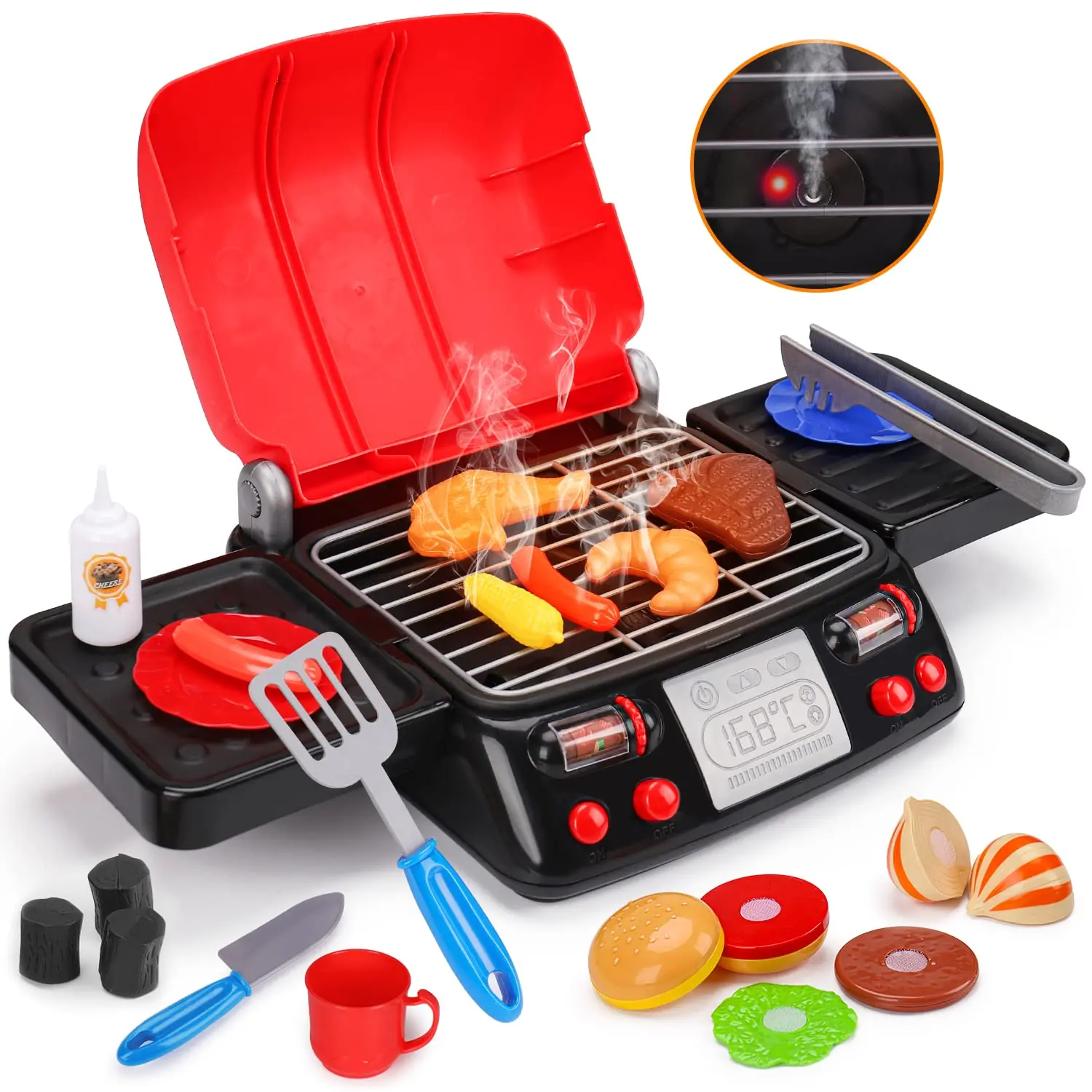 WANHUA baby big bbq открытый деревянный другие игрушки для дошкольного возраста кухонные