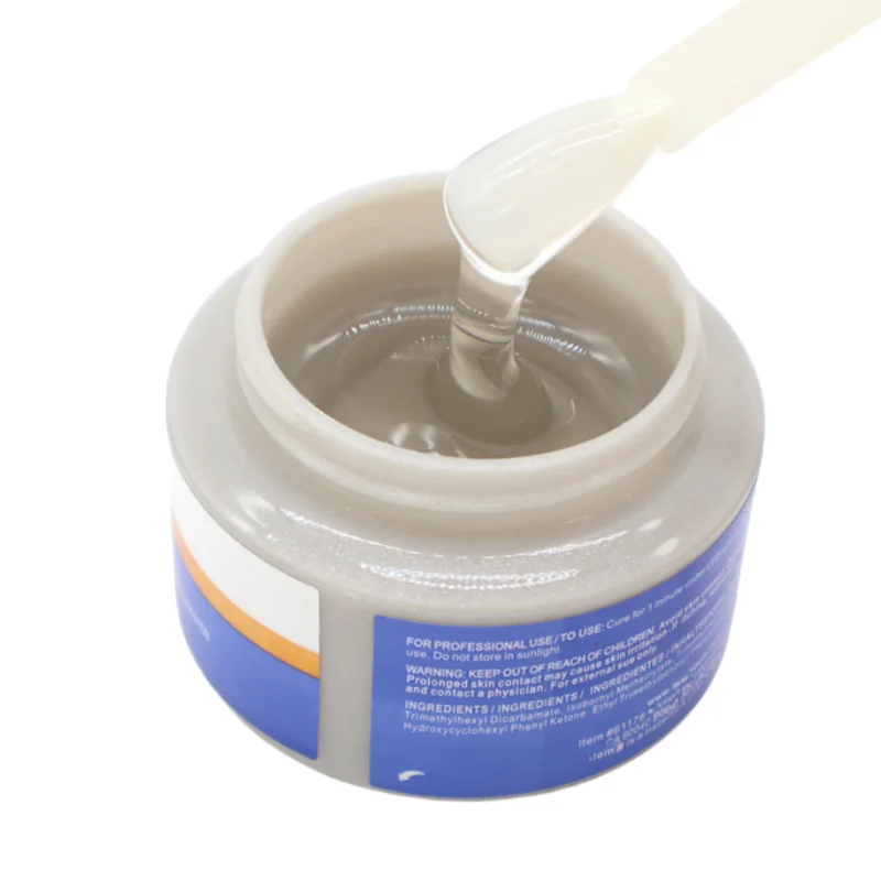 Hot sells 56G soak off camouflage buildering nail extension uv gel lacquer jelly acrylic gel cover pink gel