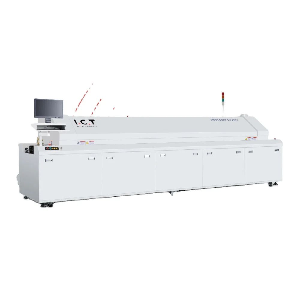 Cheap Price Lead Free High Performance Reflow Soldering SMT Machine Line