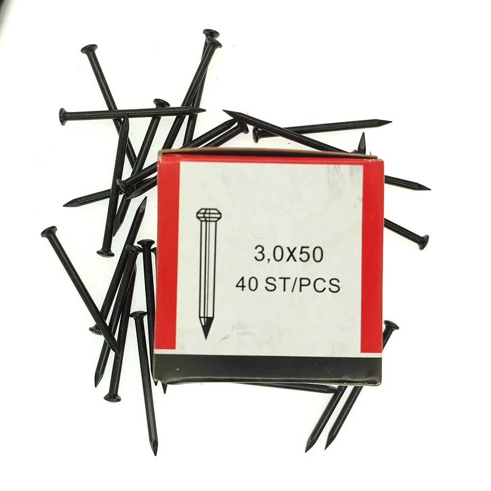 Factory price high standard 1' 2' 3' black steel concrete nails for construction concrete