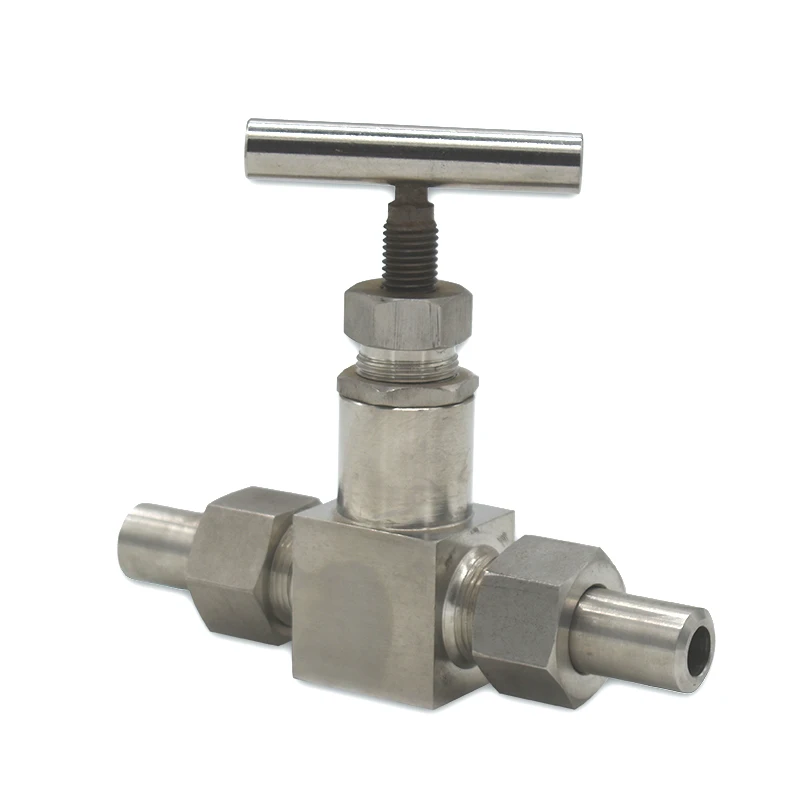 Factory Directly Supply  DN3 J91WH-25-320 Clamp-type needle shut off valve for instrument piping