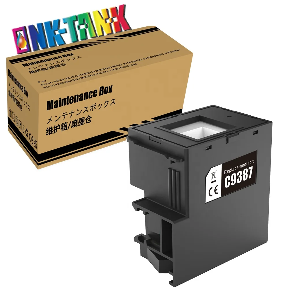 Чернильный бак C12C938731 C9387 PXMB11 совместимая коробка для обслуживания чернил Epson M1050 M1058 M2050 отработанных