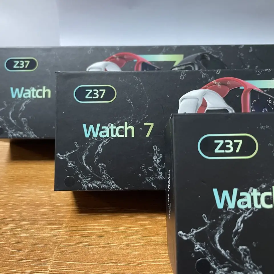 2022 Hot Watch 7 Iwo Z37 Smartwatch BT Call HD Screen Sport Bracelet Series 6 7 Fitness Tracker Z37 Smart Watch