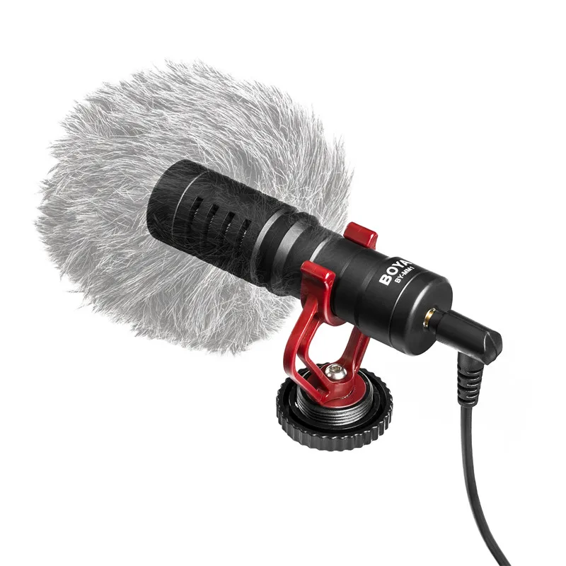 3.5mm microfono universal by-mm1 pro super condensador microfon shotgun mini cardioid condenser microphone for boya by mm1 mic
