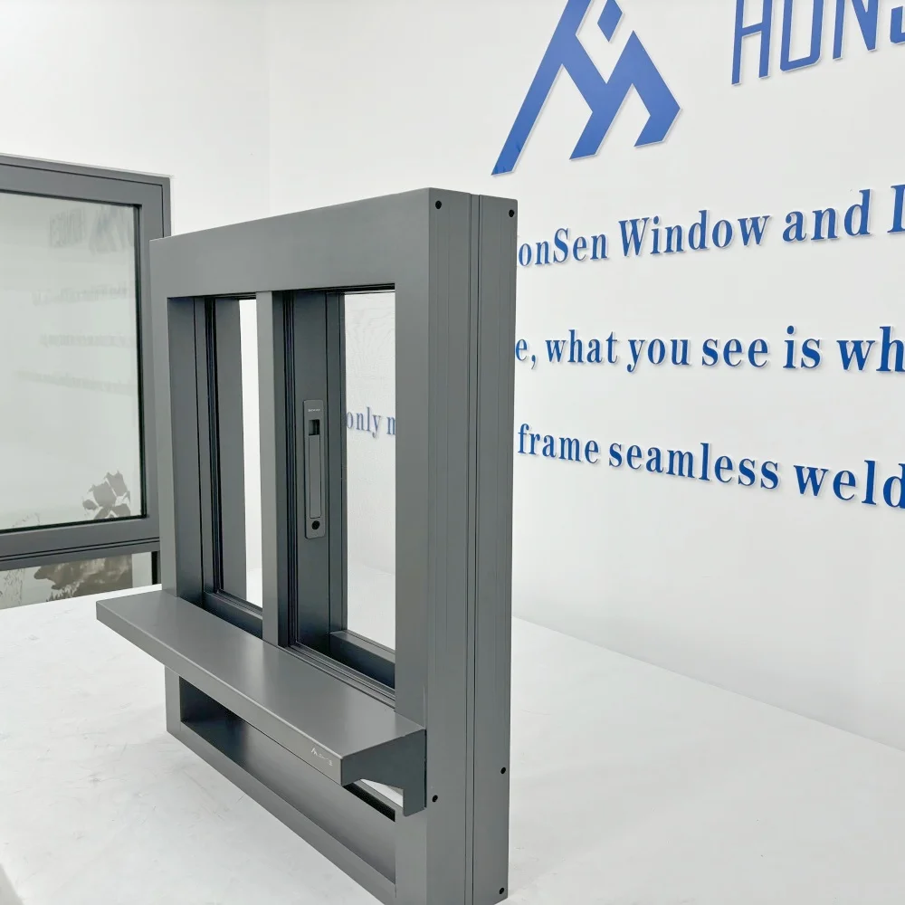 High Quality Energy-Efficient Sliding Windows for Modern Homes Elegant Vertical Opening for Villas and Kitchen