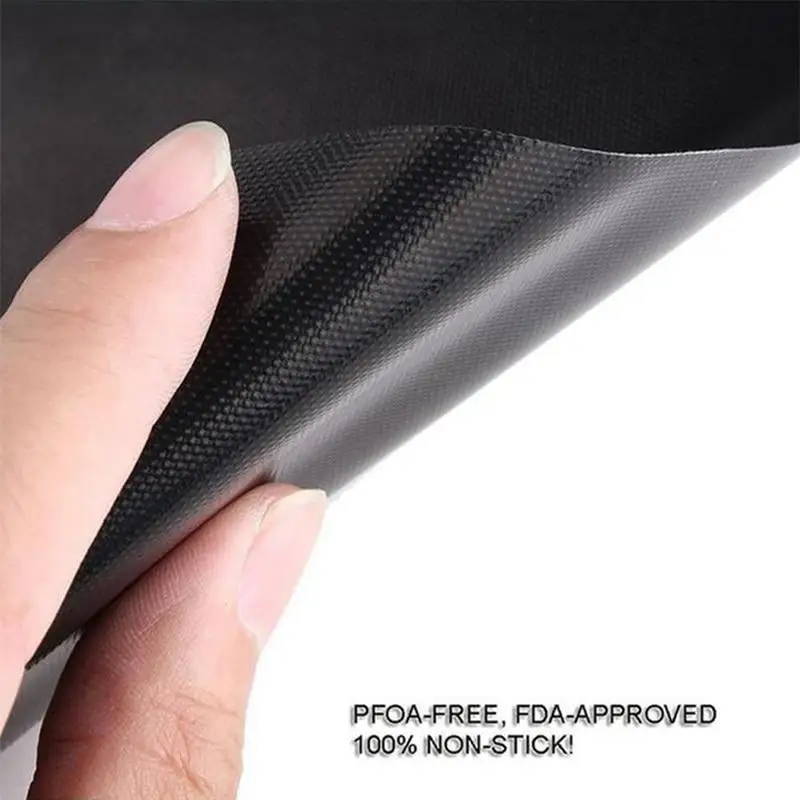 
Best Selling PTFE BBQ Grill Mat Cooking Mat Easy To Clean Non-Stick Reusable Oven Liner 