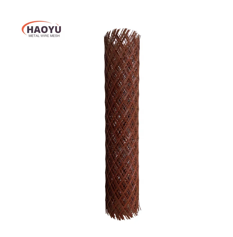 Automatic Machine Production PVC Coated Expanded Metal Mesh For ventilation