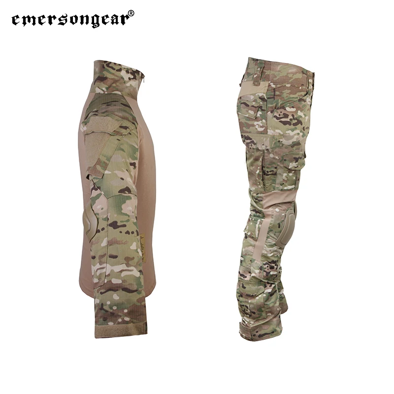 Emersongear G2 военная Боевая форма костюм тактические боевые брюки рубашка боевая униформа камуфляжная
