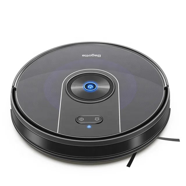 BG800 Bagotte Shop Dumping Station Boundary Strip Battery Automatic Self Maintain Vacuum Cleaner Robot For Home