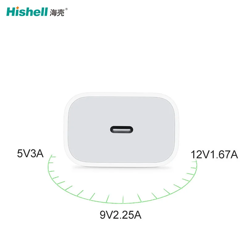  EU двойной 2 порта USB Тип C 20 Вт PD зарядное устройство адаптер для Apple iPhone