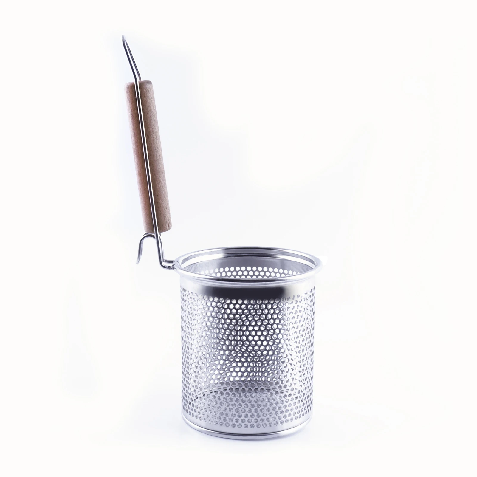 pasta pot colander with handle noodle strainer kitchen spider spaghetti strainer insert punching hole strainer