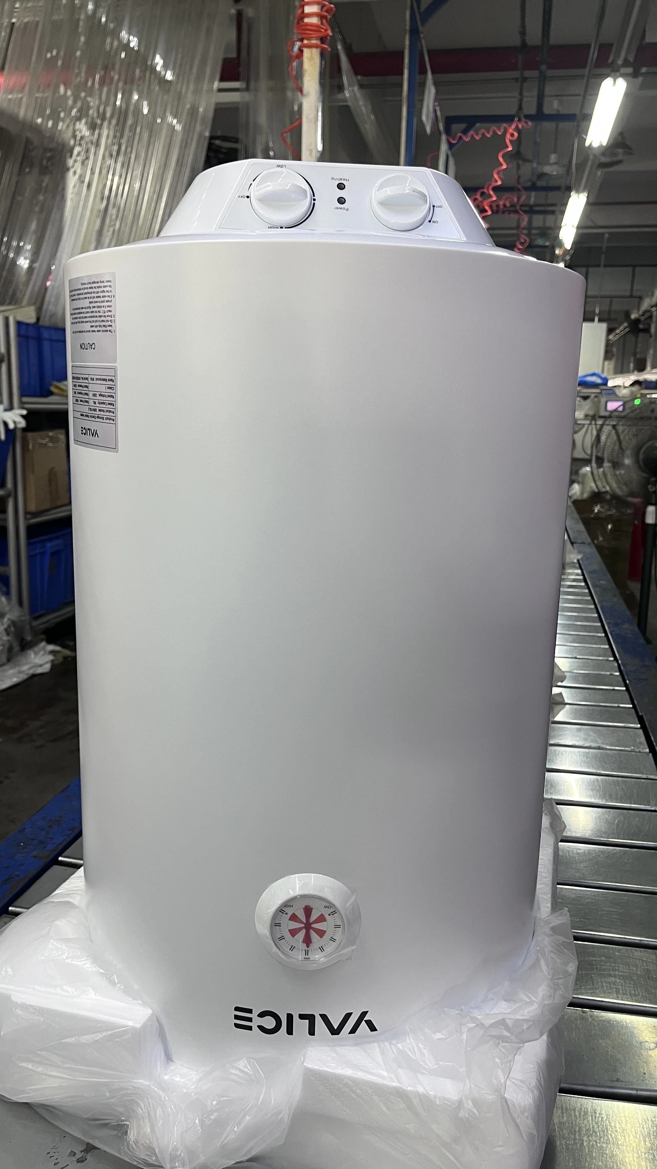 50L ducha Electric Sauna Heater Wall-Mounted Water Tank for Household Use Electric Chauffe Eau Douche with Digital Display