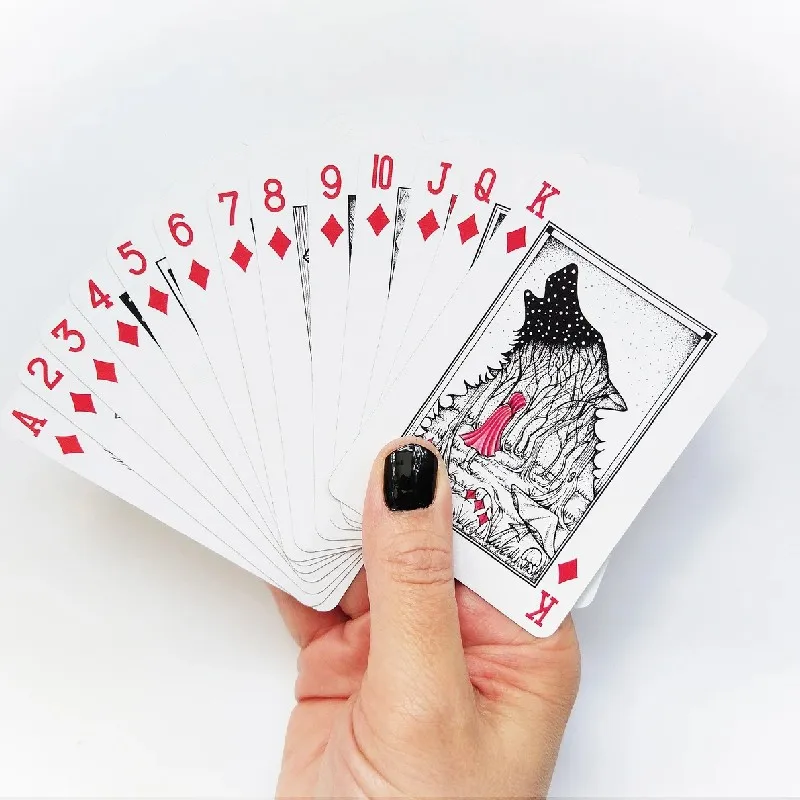 Wholesale Pvc Gold/silver/black Foil Waterproof All Size Poker Custom Playing Cards