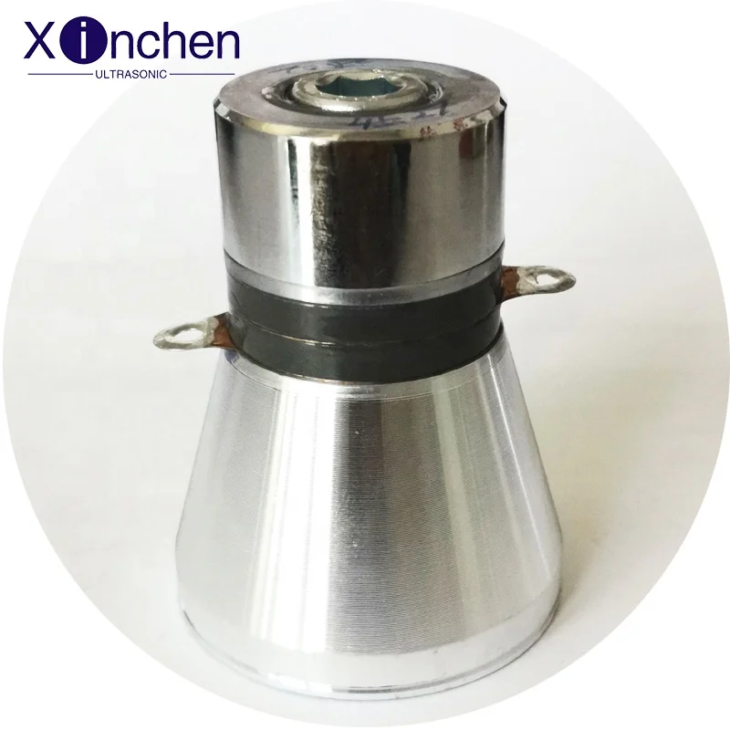 25KHz/45KHz 60W Double Frequency Ultrasonic Piezoelectric Transducer For Ultrasonic Cleaning Machine