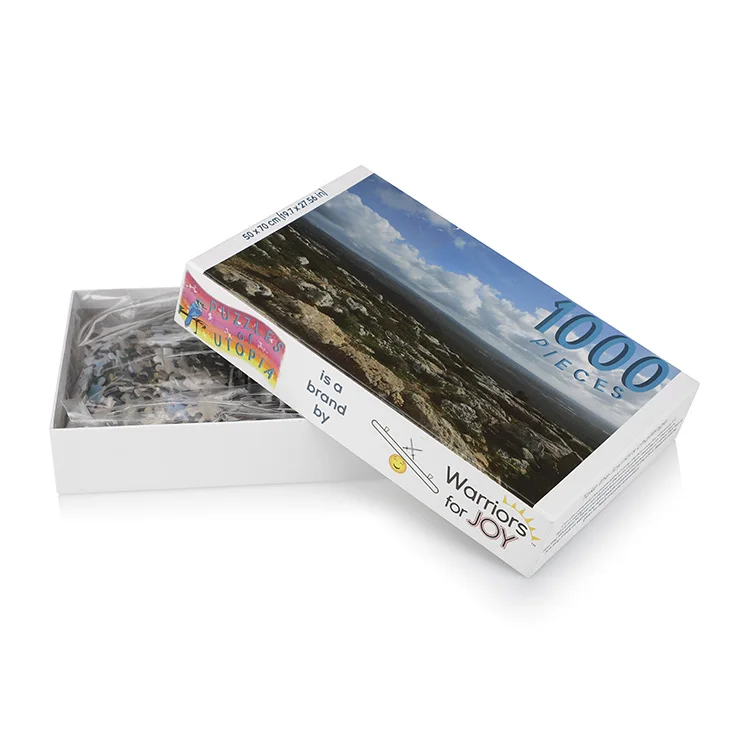 Wholesale custom factory customized 1000 pieces jigsaw puzzles
