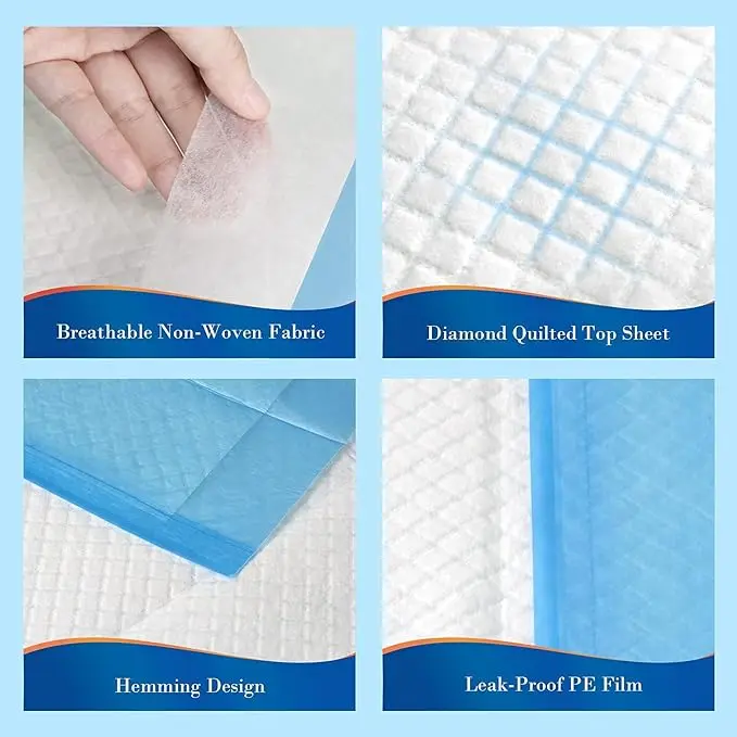 Leak prevention Disposable Adult Elderly Urine Incontinence Absorbent Changing Pads Incontinence Bed Under Nursing Pad Diaper