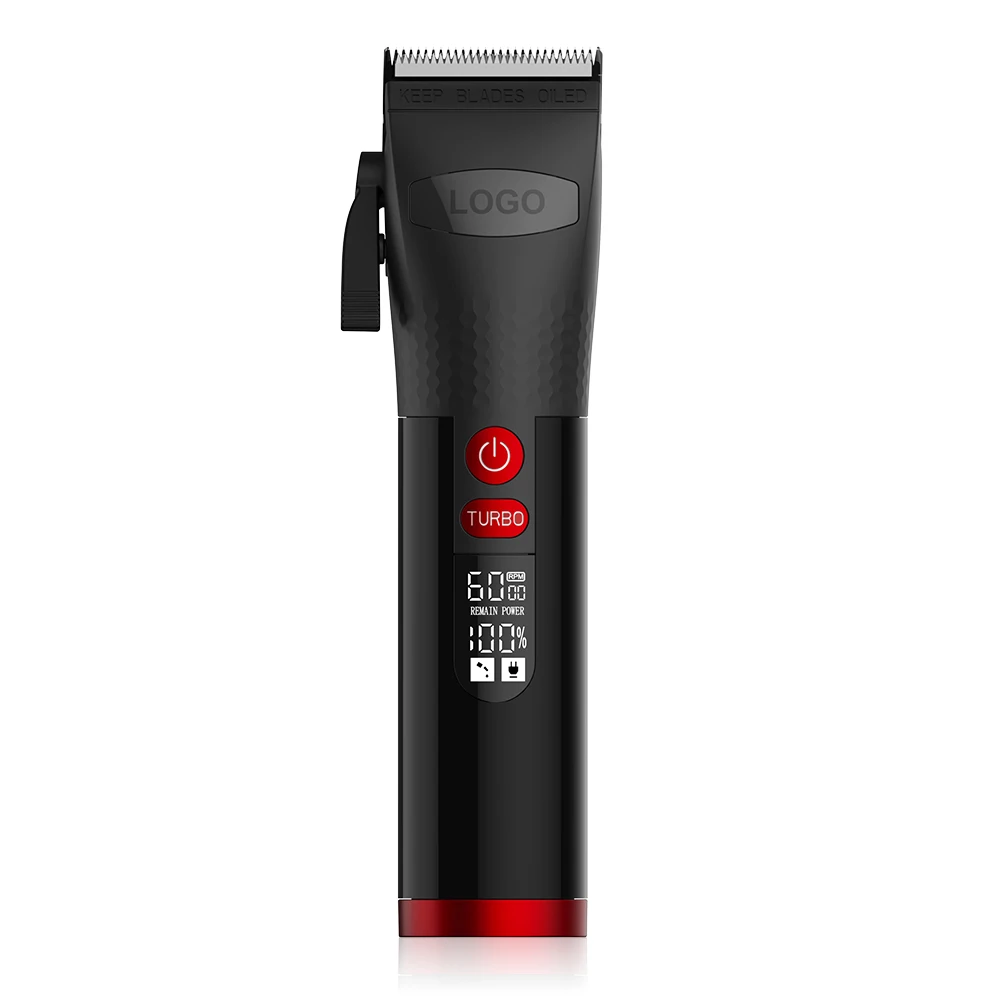LiliPRO Hot Selling Professional LCD Battery Display Rechargeable High Power Engine Turbo Accelerator Hair Shaver Clipper