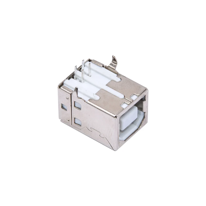 USB 2.0  Type B Female Port 90 Degree DIP USB Socket Connector