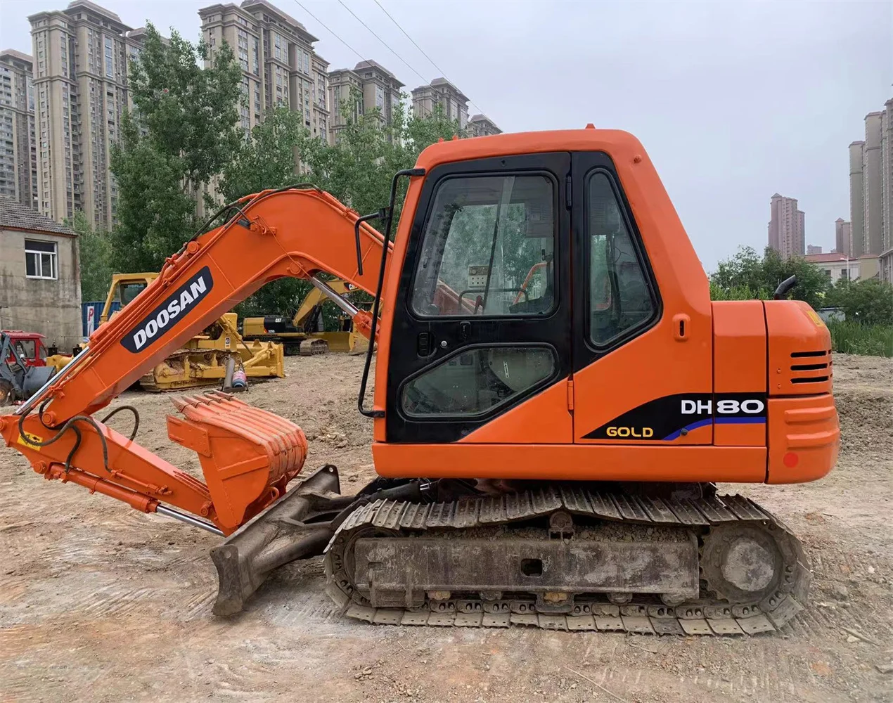 Original Korea Doosan Excavator Used Mini Doosan 80h Crawler Excavator for earth-moving with good condition
