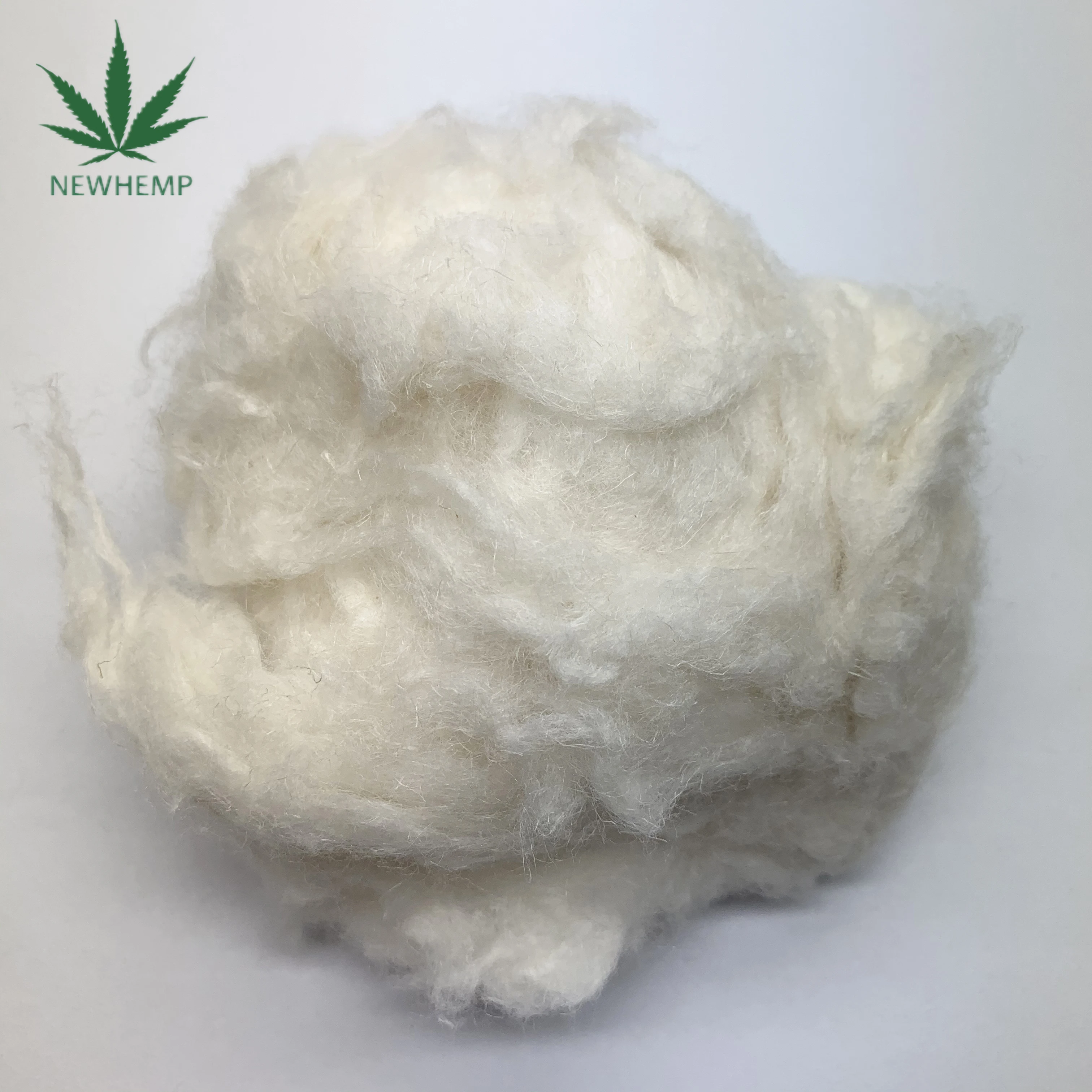 
ECO-friendly Bleached white 100% Hemp Fiber whiten for Spinning Blending Dyeing weaving Durable blanch Hemp fibres 