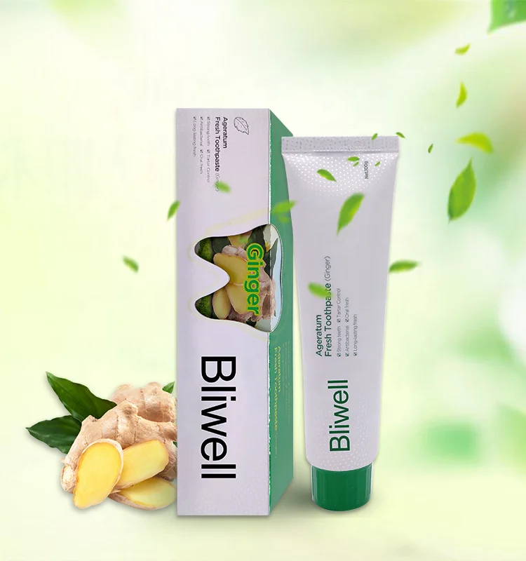 
OEM Bamboo charcoal whitening/Anti sensitive/Natural propolis and ginger toothpaste 