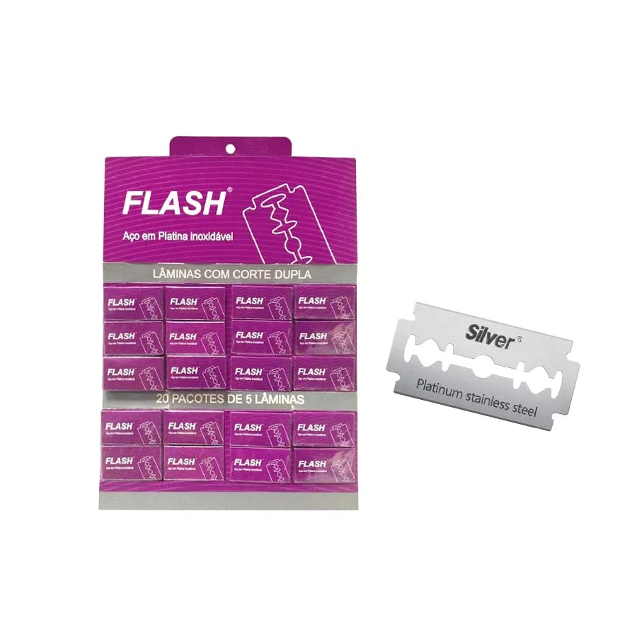 Double edge safety razor blade  stainless steel barber razor for men shaving