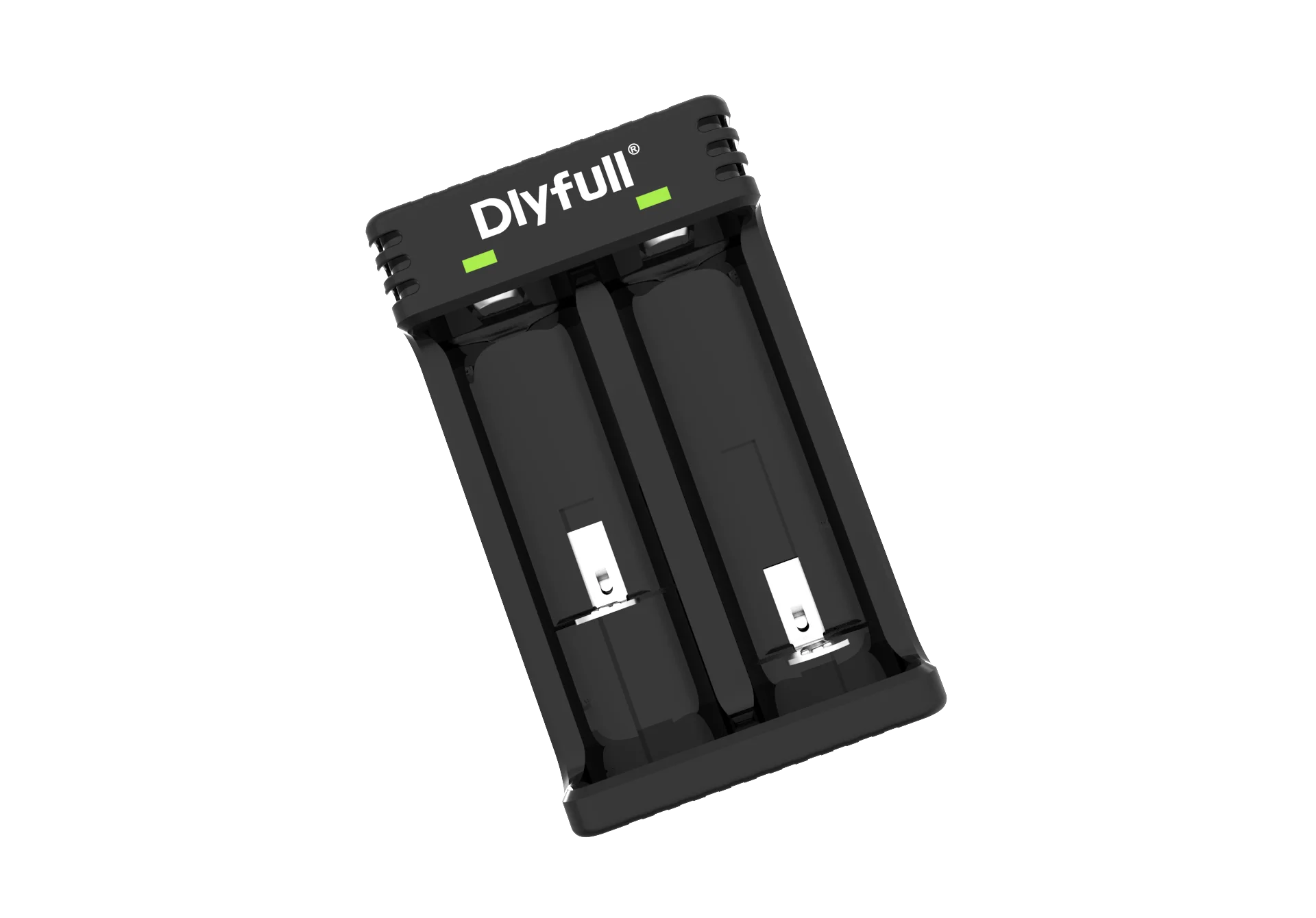 Dlyfull U3 2 Slots USB Battery Charger Li-ion Fast Charger for 18650 10440 22650 26650 21700 rechargeable batteries