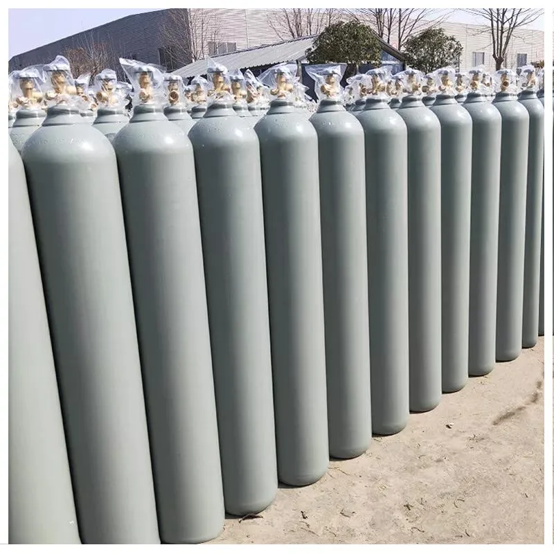 Заводская поставка 40l цилиндр для заправки аргона емкостью 6 м3 99.999% высокочистый аргоновый газ цены на