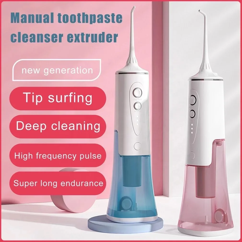 CE certified home dental care portable USB rechargeable water floss OEM