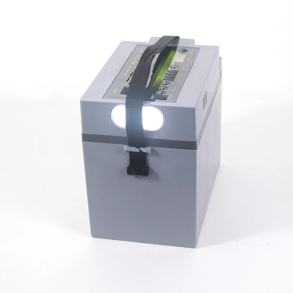 Front Terminal   Rechargeable Lithium Ion 12V 100Ah Rechargeable  Solar Lithium Battery Lon Battery