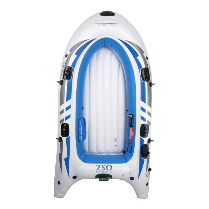 New design cheap water amusement equipment Eco-Friendly PVC plastic material inflatable fishing boats