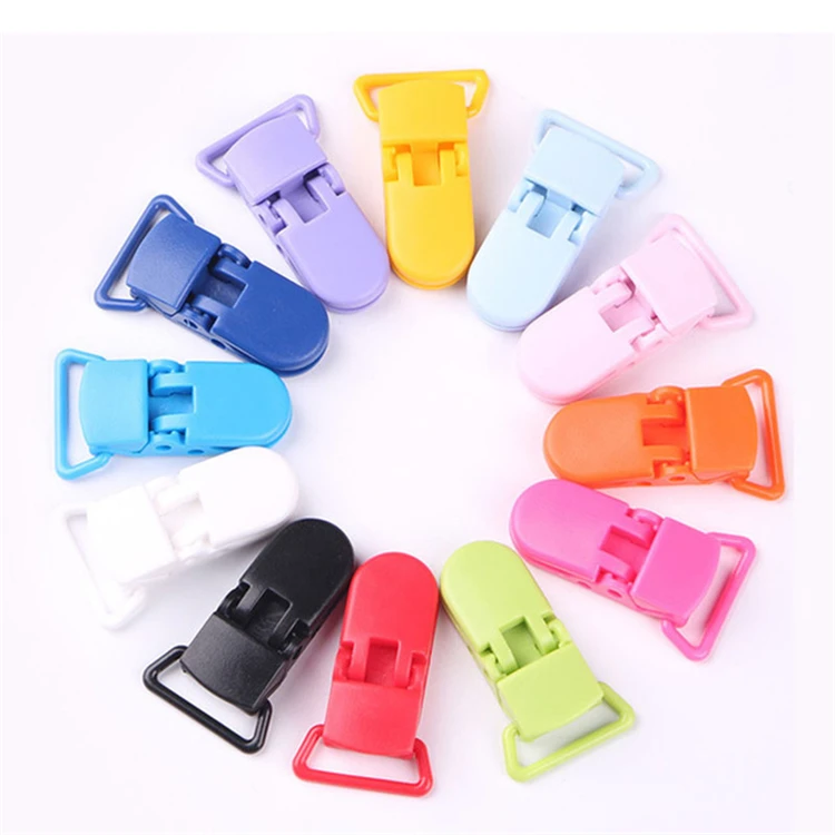 Baby Plastic Pacifier Clip Holder Soother Mam Infant Dummy Clips Chain For Baby Pacifier Holding