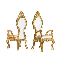 Wholesale Baroque Golden Jaguar Throne Chair For Sale