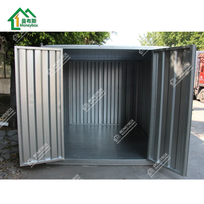 2023 trending product european prefab modular metal steel storage 2x2m folding portable warehouse
