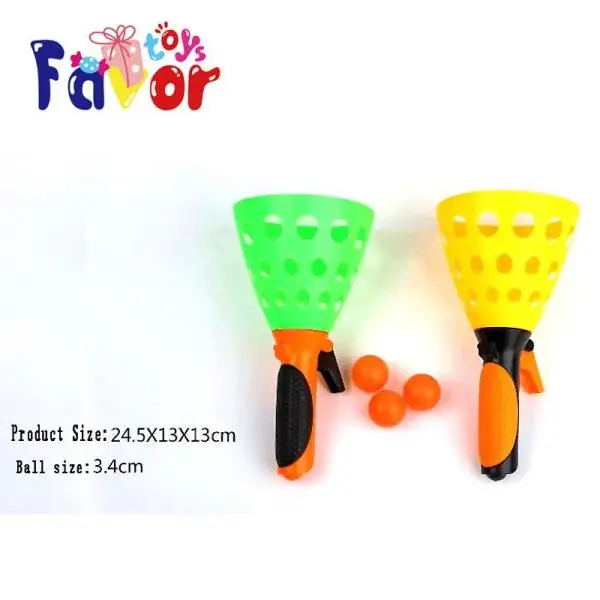 Catch Launcher Basket Ball For Girls Boys, Indoors & Outdoors Promote Fine Motor Skills and Improve Hand to Eye Coordination