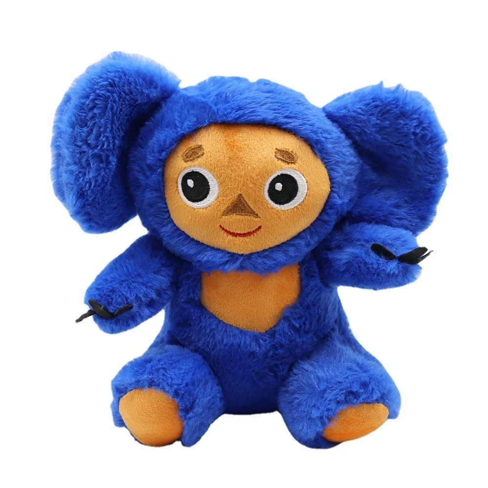 Factory wholesale 20 cm Russia Soft Cheburashka Big Ear Monkey Anime Plush Animal Toys