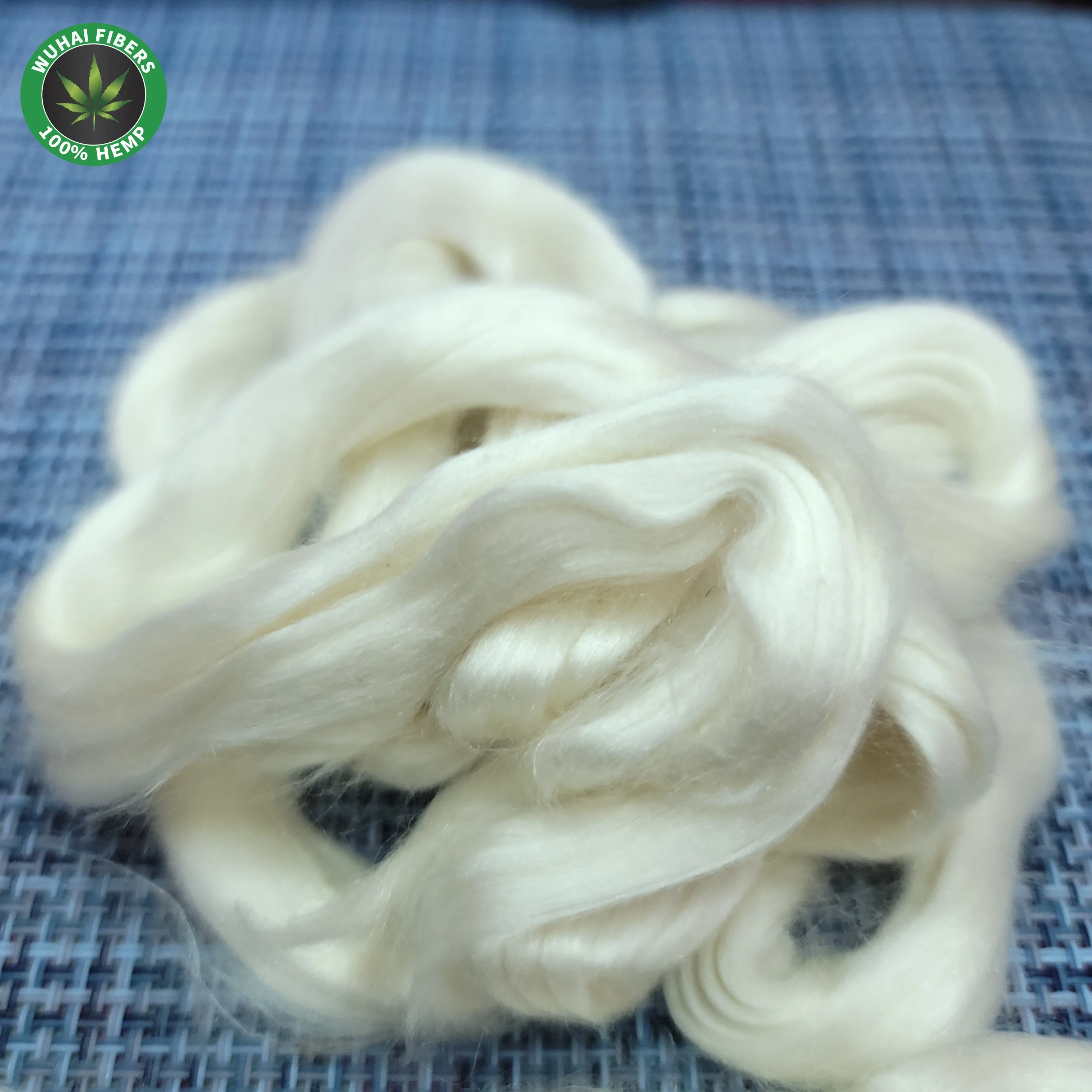 100% Mulberry Silk TOPS/SLIVER/ROVING for Cotton Based Ring Spinning