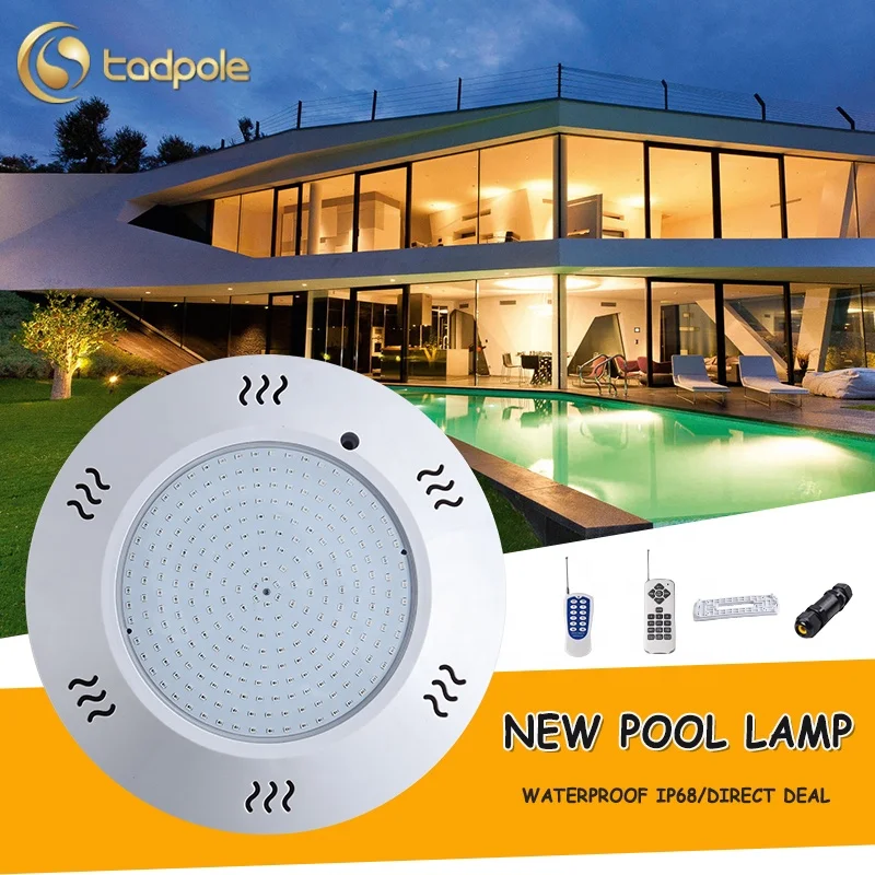 
Full glue ip68 12v 35W rgb Resin led pool light swimming underwater led lights 