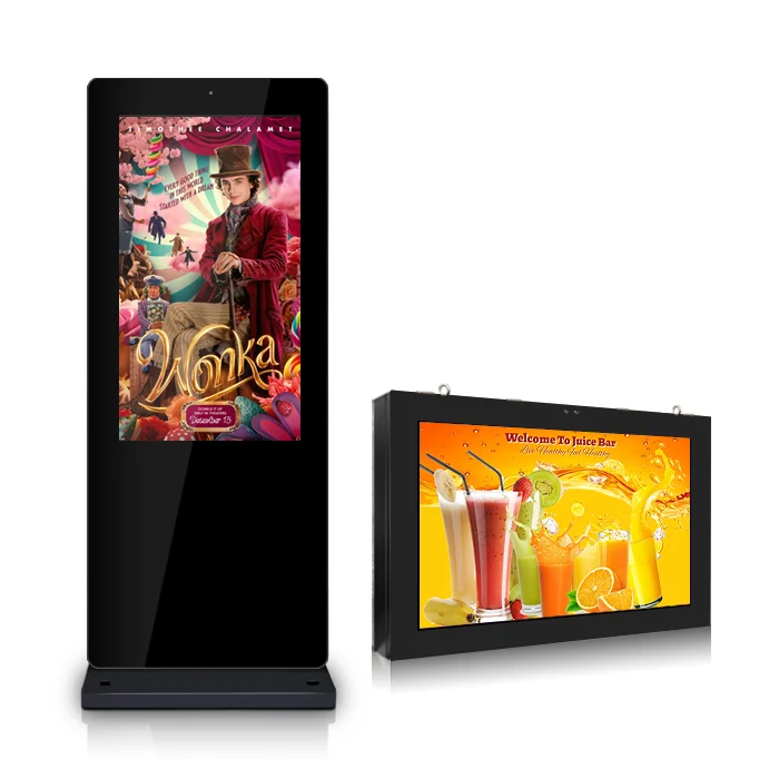 Digital Signage And Displays 32 43 49 Inch Outdoor Advertising Kiosk Display Ad Player All In One Pc Android System