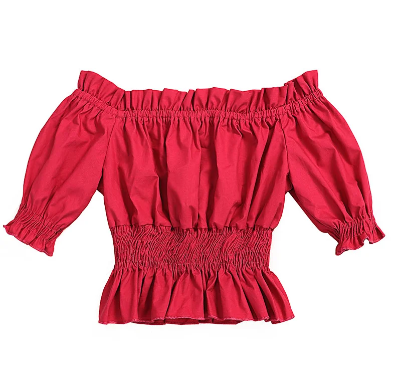 2025 Wholesale  Fashion Solid Color  Baby Girl Summer clothes Bella Smocking children Top