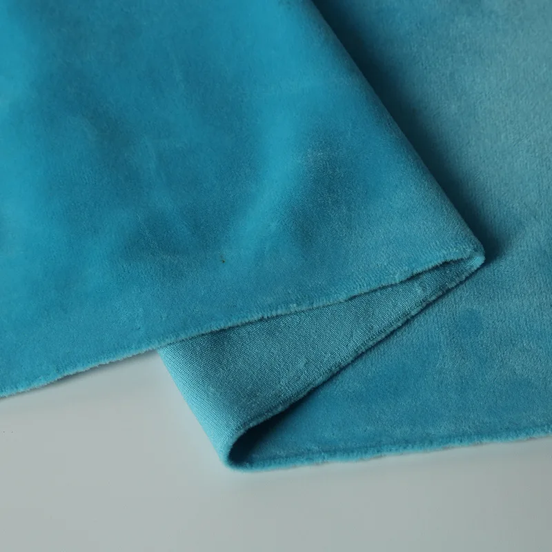 Super Soft Crystal fabric 95 polyester 5 spandex fabric plush super soft fabric