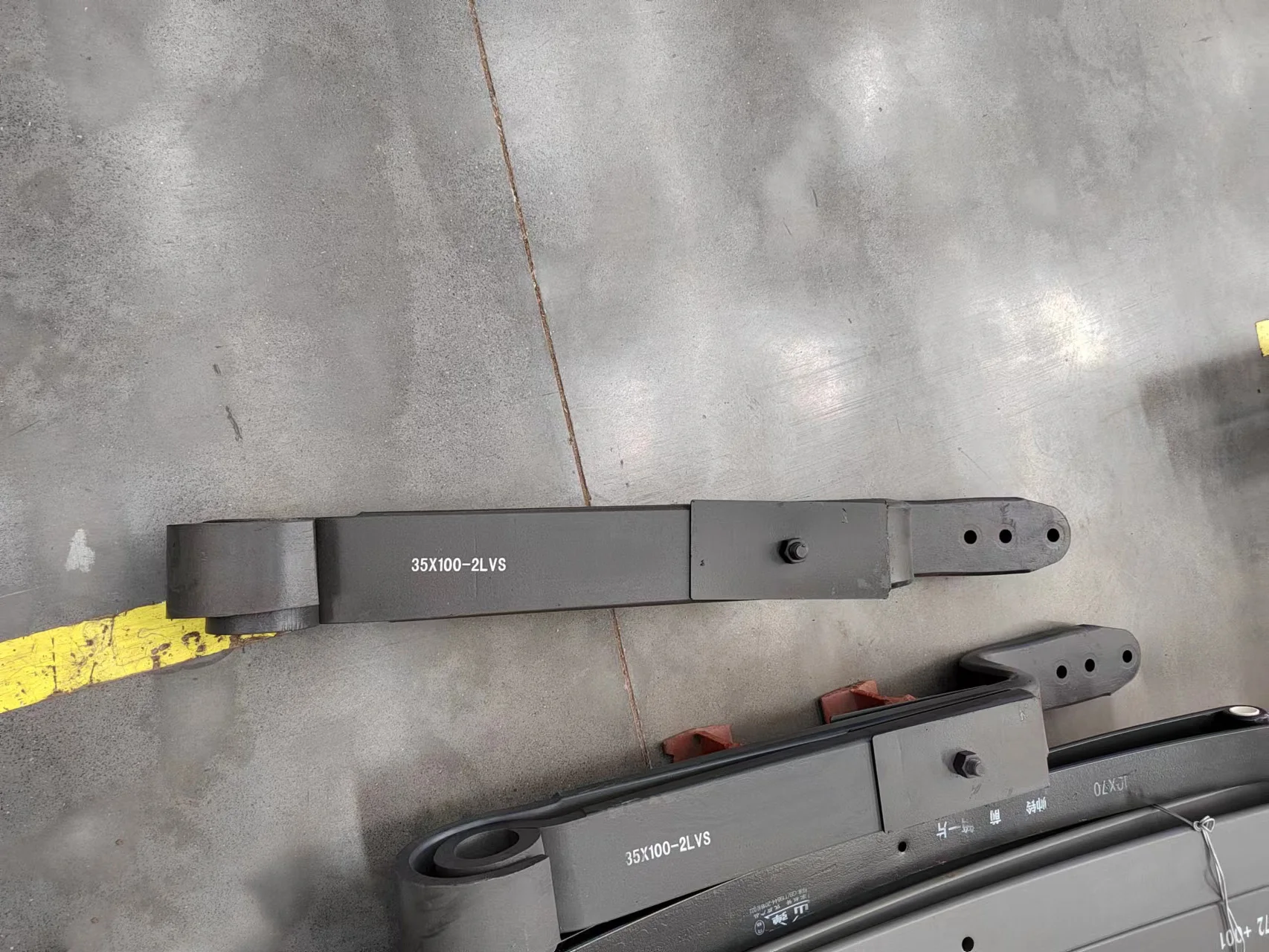 Z type  leaf spring for BPW MERCEDE-BENZ VOLVO truck air suspension parts