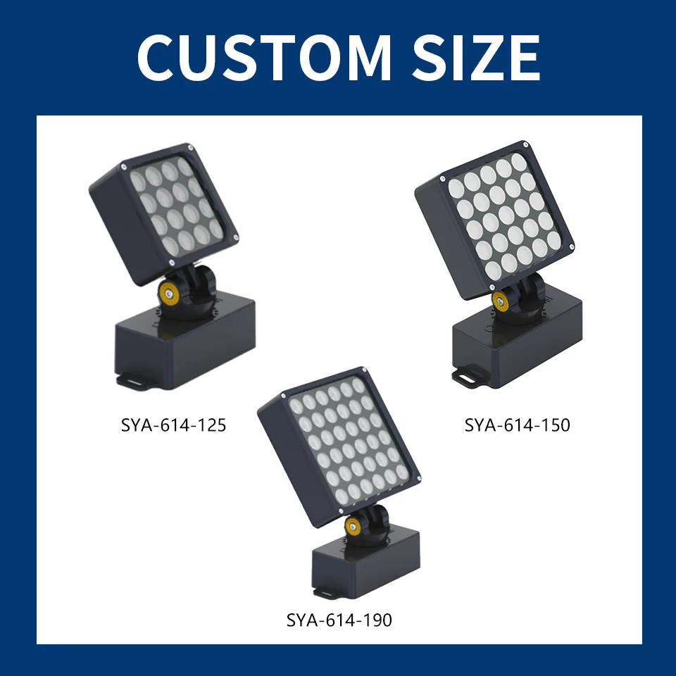 SYA-614 Professional Custom 16W/24W/36W spotlights with low power  consumption led projector lamp