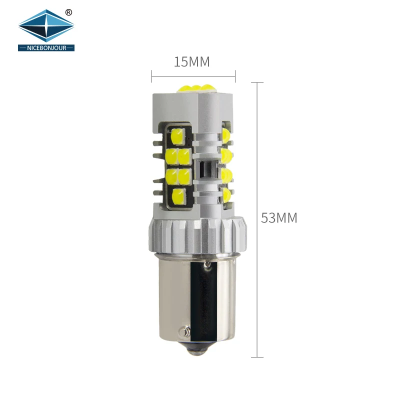 Auto Lighting Systems 1156 1157 7440 7443 21SMD 3030 Auto Led Turning Signal Lights Bulbs