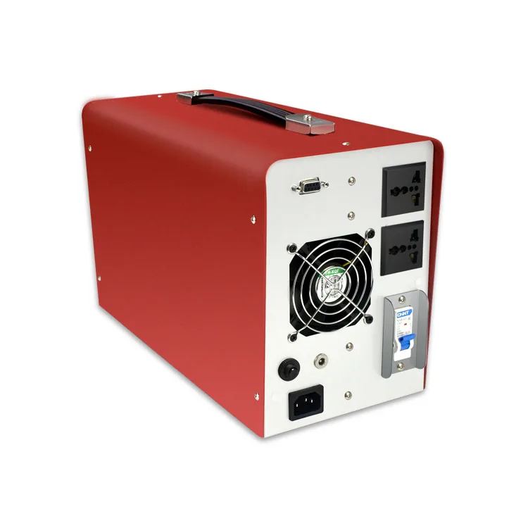 
Pure sine wave 500W 1000W 1500W portable UPS online solar home lighting system with LCD display 