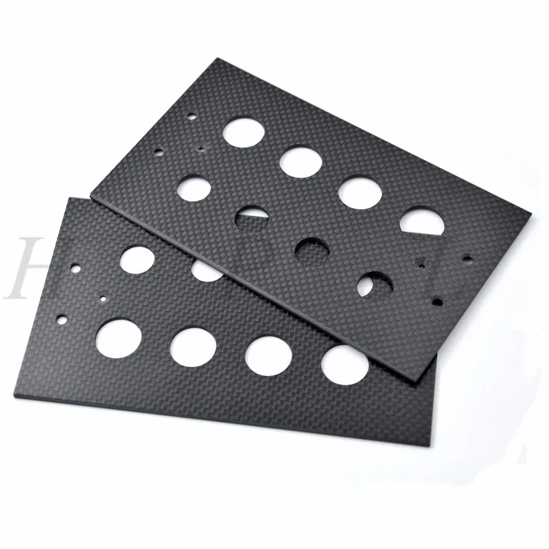 
according to drawings precision machining carbon fiber sheet 2mm 